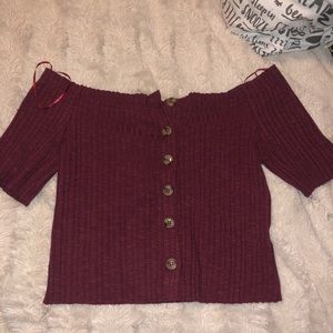 NEW off the shoulder top